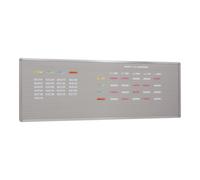 Eichner Tableau VISIPLAN Eichner sans grille, 31 rails 160 x 58 cm Quantité:1
