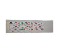 Eichner Tableau VISIPLAN Eichner sans grille, 31 rails 200 x 58 cm Quantité:1