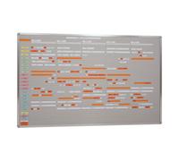 Eichner Tableau VISIPLAN Eichner sans grille, 52 rails 160 x 94 cm Quantité:1