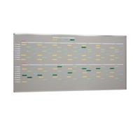 Eichner Tableau VISIPLAN Eichner sans grille, 52 rails 200 x 94 cm Quantité:1