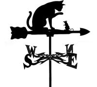 EICOFF Girouette en Fer forgé pour Jardin d'animaux en métal pour décoration d'ornement de terrasse de Jardin Décoration créative en Acier Inoxydable Lapin Décoration de Jardin en Plein air Rétro G