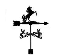 EICOFF Girouettes Licorne Tracteur Cour en Acier Inoxydable girouette en Fer forgé indicateur de Direction du Vent girouette avec revêtement antirouille pour extérieur Ferme Cour Jardin belvédère d