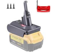 EID Adaptateur pour aspirateur DYS V7 V8 et pour batterie DEW 18 V
