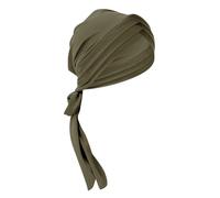 Eid Al Fitr, bandeau pour femme, couleur unie, triple queue longue, bandeau musulman, peut être noué derrière le chapeau vêtements de tennis pour femme (AG, taille unique)