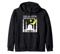 Eid Al Fitr Mubarak 2026 Happy Eid for Muslims - Eid Mubarak Sweat à Capuche