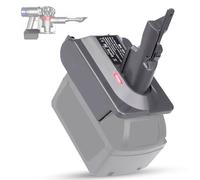 EID DYS V7 Adaptateur de Batterie pour convertisseur de Batterie au Lithium MIL M18 18 V pour Batterie DY-Son V8, pour Batterie Mil-Waukee M18 pour aspirateur sans Fil DYS-on V7 Series (Adaptateur