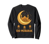 Eid Mubarak Joyeux Ramadan fête Islamique Musulmane Eid Al Fitr Sweatshirt