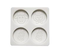 Eid mubarak ramadan bénédictions arabes textes gâteau biscuit moules arabe polices silicone gâteau fondant moule ramadan kareem décoration de fête islamique décoration eid cadeau