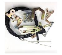 EIDASH Carburateur pour Empi Weber SOLEX Carb tringlerie 38 40 45 48 50 55 Dcoe carburateur Tringle à gaz tringlerie Double câble d'accélérateur