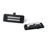 EIDASH Lampe Lecture Toit Dôme Voiture Pour BMW E90 E60 E61 X1 E84 X5 E70 X6 E71 E72 E91 E92 X3 F25 Plafonnier Intérieur Lampes Lecture Blanches Pare-soleil Miroir Courtoisie(Black Shell)