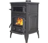 Eider Biomasa Poêle à bois - modèle ANTARES HORNO - 18,26 kW - jusqu'à 305 m³ - H.95 x l.63 x P.55 cm - Classe énergétique A G
