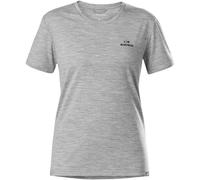 Eider - T-shirt en laine de mérinos - W Merino Path Tech Tee Heather Grey pour Femme en Laine - Taille L - Gris Gris L