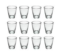 Eidoct Lot de 12 verres à shot de 30 ml, verres à shot avec base lourde pour cocktail, whisky, tequila, vodka, spiritueux, liqueur.