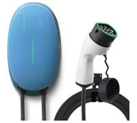 Eidybox Type 2 Wallbox For Electric Vehicle, 7.2kw Single Phase 32a Charging Station With 6m Cable, Charging Station For Electric Ve