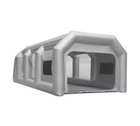 Eieblek Cabine de peinture, 4 x 2,5 x 2,2 m, pulvérisateur gonflable, tente gonflable, tente avec système de filtration pour bricolage, pulvérisation, pièces automobiles, peinture