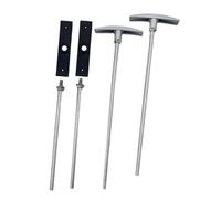 Eieenotee 2 Ensembles de Poignée de Valve de Vidange RV Kit D'Extension de Tube de Valve de Vidange RV Poignée de Valve de Réservoir Poignée de Valve de Décharge RV