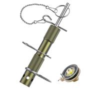 Eieenotee Alarme de Périmètre avec Cordon de Voyage Dispositif D'Alarme de Cordon de Voyage pour la Sécurité des Biens de Camping Répulsif pour les Ours