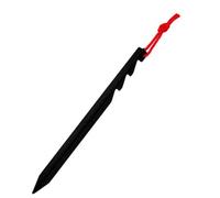 Eieenotee Clous de Sol Triangulaires Multi-Dents en Alliage D'Aluminium Noir pour Extérieure, Clous de Sol Fixes 18 Cm, Installation Facile