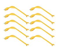 Eieenotee Correcteur de Posture de Golf, Angle de Bras Oscillant Fixe, Correcteur de Mouvement, Fournitures de Pratique de Golf Jaune