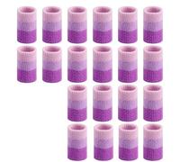 Eieenotee Crochet de 3,9 Pouces Crochet Finger 20pcs Covers de Doigts de Compression Crochet Dinger Les Manches pour Le Protecteur du Tricotage