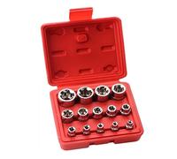 Eieenotee de 14 Douilles E-TORX Premium, de Douilles Torx Femelles, de Douilles Étoile