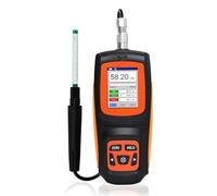 Eieenotee Gauss Hall Sonde Gaussmeter ¨¦quip¨¦, 0-2500mt Pr¨¦cision -M¨¨tre, ¡À 2% de Pr¨¦cision, Magn¨¦tom¨¨tre Industriel Rechargeable