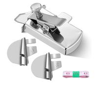 Eieenotee Guide Magnétique de Couture pour Machines à Coudre, Pied Ourleur de 8/10 mm et à Mesurer pour Accessoires de Machine à Coudre