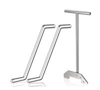 Eieenotee Kit de Clé de Déblocage pour Broyeur D'Ordures - Outil de Déblocage pour Broyeur D'Ordures Conçu pour Déloger les Blocages ou les Déchets Au-Dessus de L'Évier
