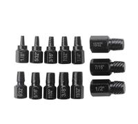 Eieenotee Kit D'Extracteur de Vis 13 Pièces Ensemble D'Extracteur de Vis Endommagé Forets Faciles à Retirer Ensemble D'Extracteur de Vis D'Extracteur de Goujon de Boulon Cassé