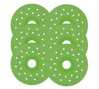 Eieenotee Lames de Scie Chanfreinées Diamantées pour Couper et Meuler le Carrelage et le Marbre, Disque de Coupe en Verre de 4 Pouces 1 mm (6 Pièces)