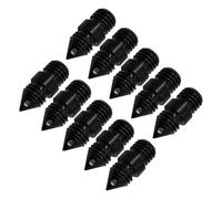 Eieenotee Lot de 10 Fils à Plomb Compatibles avec L'Adaptateur de Perche D'Arpentage à 102, Filetage 5/8 Pouces-11, Adaptateurs Mini Prismes