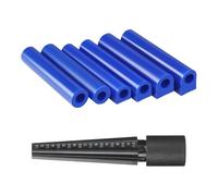 Eieenotee Moule de Cire pour Sculpter Les, Trou Rond, Kit D'Outils de Cire, Moule à Trou de Tube de Cire