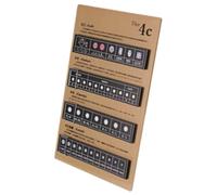 Eieenotee Planche de Notation des Diamants Affichage des Outil de Bijouterie Outil de en Or