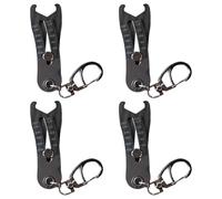 Eieenotee Porte-Clés Portable de Vérification Précise de la Taille Du Filetage des Écrous et des Boulons, Détecteur de la Taille des Boulons, Porte-Clés pour la Mesure