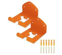 Eieenotee Rangement de Garage Organisateur de Garage Support de Coupe-Bordure Cintre pour Outils Électriques de Jardin pour Coupe-Herbe, Taille-Haie, Mur de Garage Installation Facile Facile à