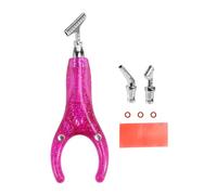 Eieenotee Stylo de Peinture Diamant Ergonomique, Accessoires D'Art Diamant avec 3 Pointes M¨¦talliques, Kit de Stylo Diamant 5D pour Adultes Rose