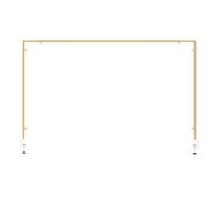 Eieenotee Support de Tige de Table avec Pinces 46 Pouces-100 Pouces de Longueur 29 Pouces-55 Pouces de Hauteur Support D'Arche de Ballon de Table Doré