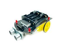 EIELE Kit de soudure intelligent à ultrasons pour éviter les obstacles - Chariot à souder - Voiture automatique - Kit électronique intelligent - Programme d'apprentissage DIY pour robots intelligents