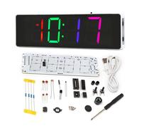 EIELE - Montre numérique - Kit de soudure - Affichage LED couleur agrandi - Mesure de la température - Réglage automatique de la luminosité - Programme d'apprentissage de soudure pour étudiants et