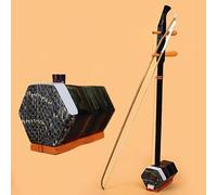 EIERFSKIOT Erhu chinois, violon à 2 cordes, instrument de musique folklorique traditionnel, adapté aux débutants