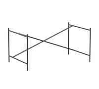 Eiermann 1 Piètement de table L 110 x P 78 x H 66 cm / CROIX CENTRALE / NOIR RAL 9005 Richard Lampert OFFRE SPECIALE - LAMPERT EIER 1 MITT 78 2005 EZ