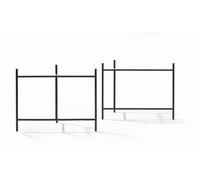 Eiermann 3 piètement de table coloré NOIR 58x29 cm Richard Lampert OFFRE SPECIALE - LAMPERT EIERM3 58X29 SC EZ