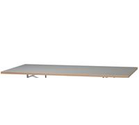 Eiermann Plateau de table Linoléum Richard Lampert - LAMPERT PLATTEN LINOLEUM ASCHE 160X90