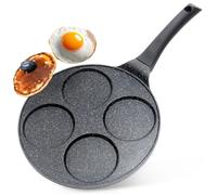 Eierpfanne granit 4 Öffnungen BLACK LINE 26 cm