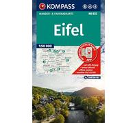 Eifel (4 maps) 1:50,000: Hiking and cycling map in one - including offline use in the KOMPASS app