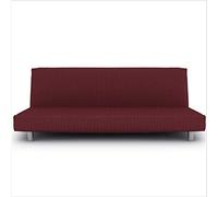 Eiffel Textile Nimes Click-Clack Housse de canapé 160 x 195 x 2 cm Rouge