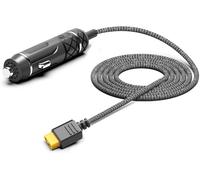 Eifj-Dc 12v Chargeur De Voiture Vers Xt60 Pour Anker Solix C200/C300/C800/C800 Plus/C1000/F1200 /F1500/F2000,Ef Ecoflow Delta/River,Bluetti Eb55,Anker 757/767 Station Allume-Cigare