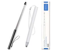 Eiflayn Baton Telescopique,2 Pièces Télescopique Pointeur avec 2 Longes,Pointeur Extensible Jusqu'à 100cm,Peut Servir de Stylo Capacitif,pour Les Réunions,Les Salles de Classe et Téléphones,Tablettes