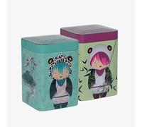 Eigenart Casa Little Animals TLA8989130 Lot de 2 boîtes en métal rectangulaires avec fermeture enfichable et capacité de 200 g