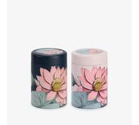 Eigenart Casa Padma PD75110 Lot de 2 boîtes métalliques rondes avec fermeture enfichable et capacité de 125 g